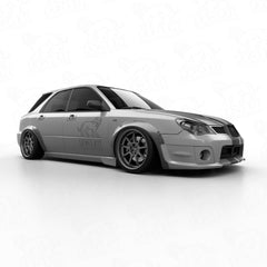 Rozšírenia predných blatníkov Subaru Impreza II Hawkeye GD/GG Sedan/Wagon +50 mm