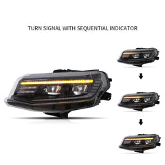 Predné LED projektorové svetlá Chevrolet Camaro (2016–2018 / ZL1 2017–2024)