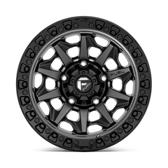 Fuel D716 Covert 20X10 8X170 ET-18 Matte Gunmetal / Black Bead Ring