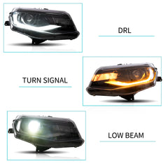 Predné LED projektorové svetlá Chevrolet Camaro / ZL1 (2016–2019 / 2019–2024)