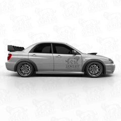 Rozšírenia predných blatníkov Subaru Impreza WRX STI II Blobeye GD Sedan +50 mm