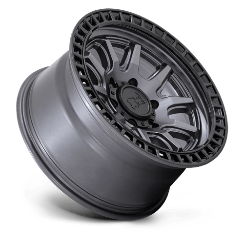 Black Rhino Calico 17X8.5 5X120 ET34 Matte Gunmetal / Black Lip