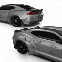 Splittery bočných prahov V1 Chevrolet Camaro VI 2016–2024
