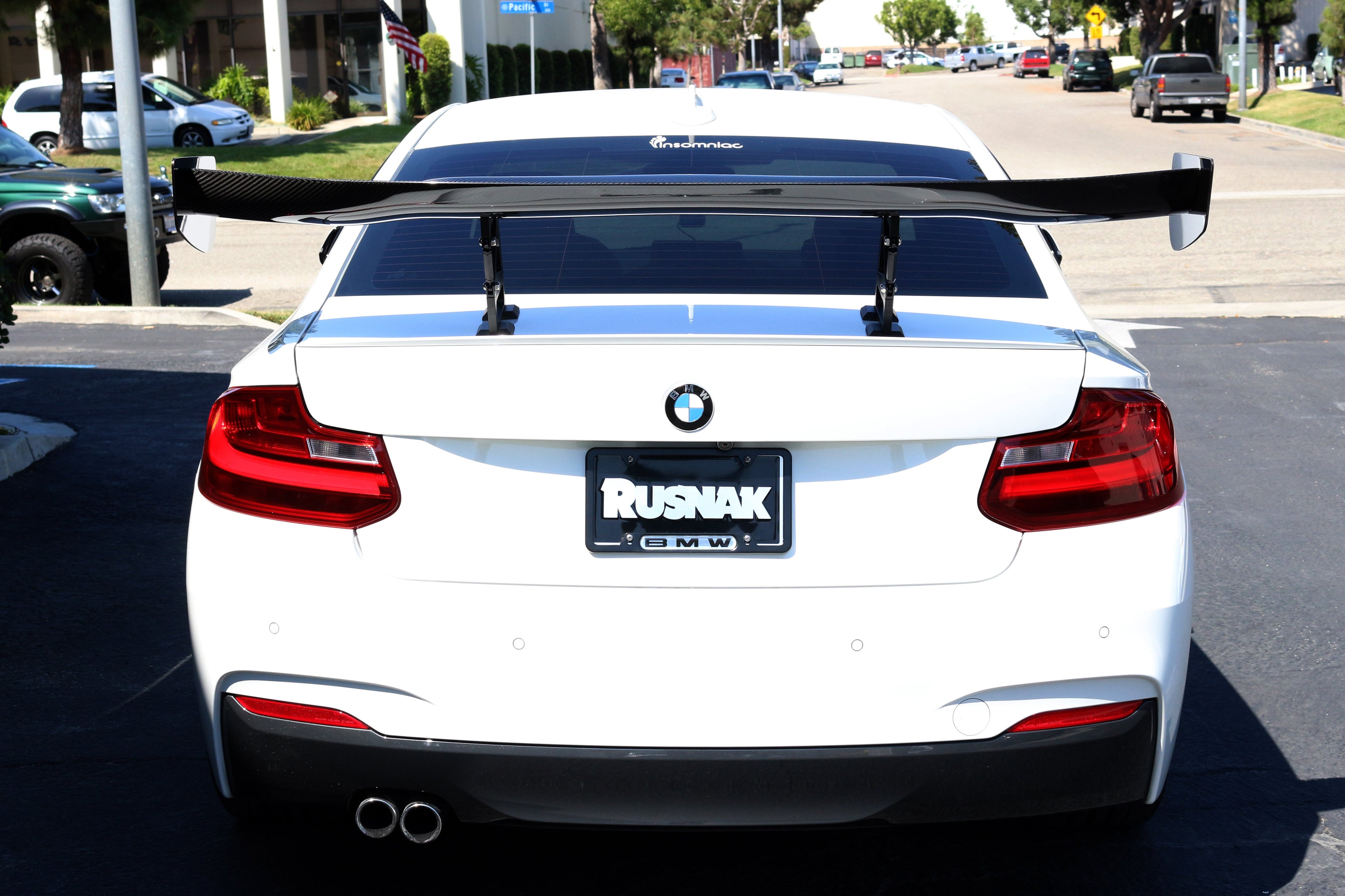 BMW 2 Series GTC-200 karbónové nastaviteľné krídlo 2016+