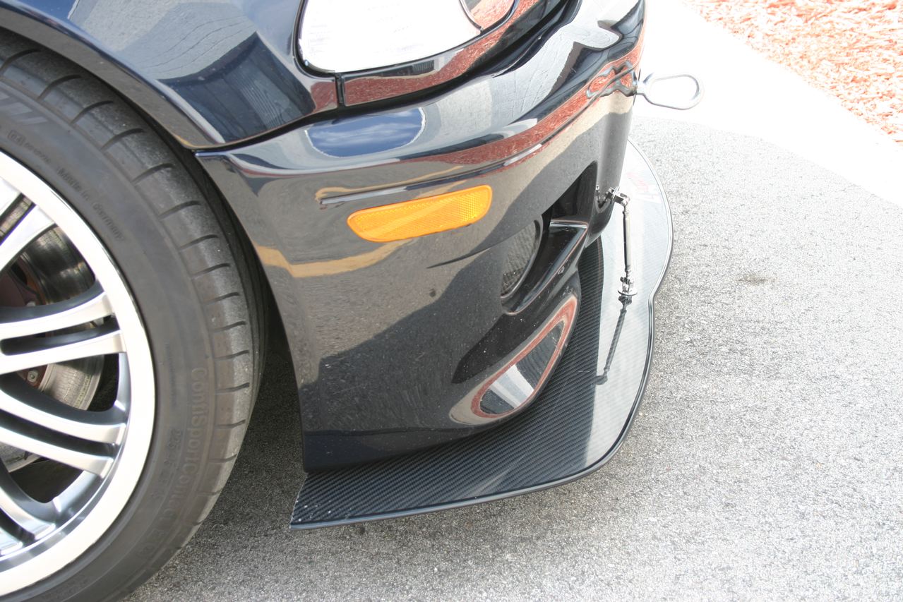 Karbonový predný splitter APR pre BMW E46 M3 – vrátane montážnych tyčí
