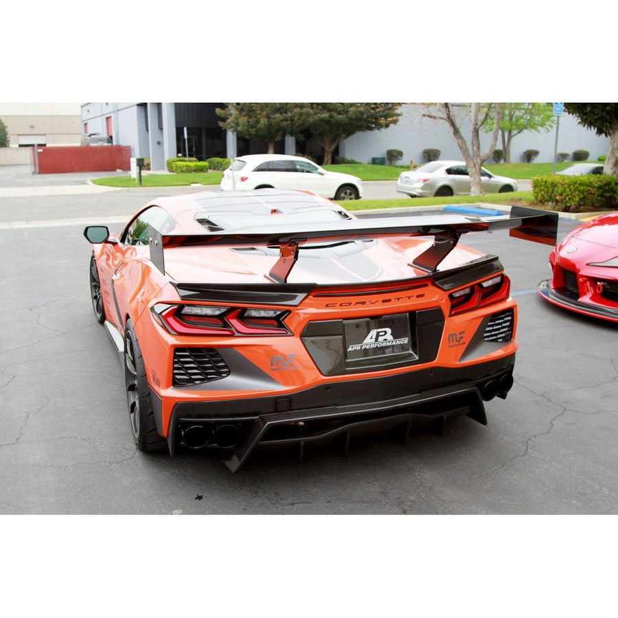 Chevrolet Corvette C8 GTC-500 karbónové nastaviteľné krídlo 2020+