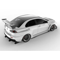 Mitsubishi Lancer EVO X Zadný difúzor