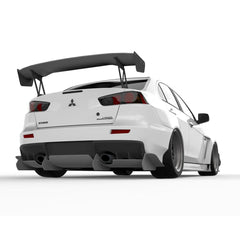 Mitsubishi Lancer EVO X Zadný difúzor