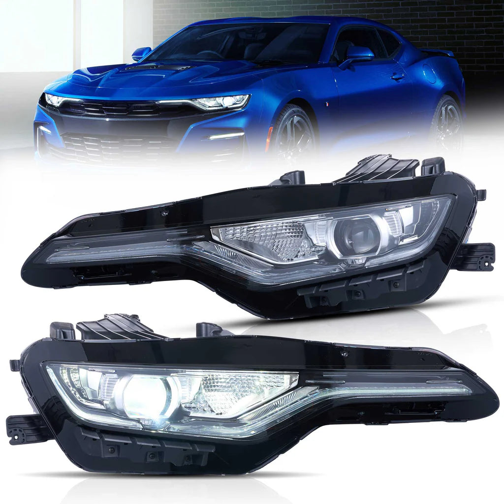 Front LED Projector Headlights Chevrolet Camaro RS / SS (2019–2024)