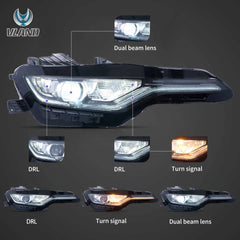 Front LED Projector Headlights Chevrolet Camaro RS / SS (2019–2024)