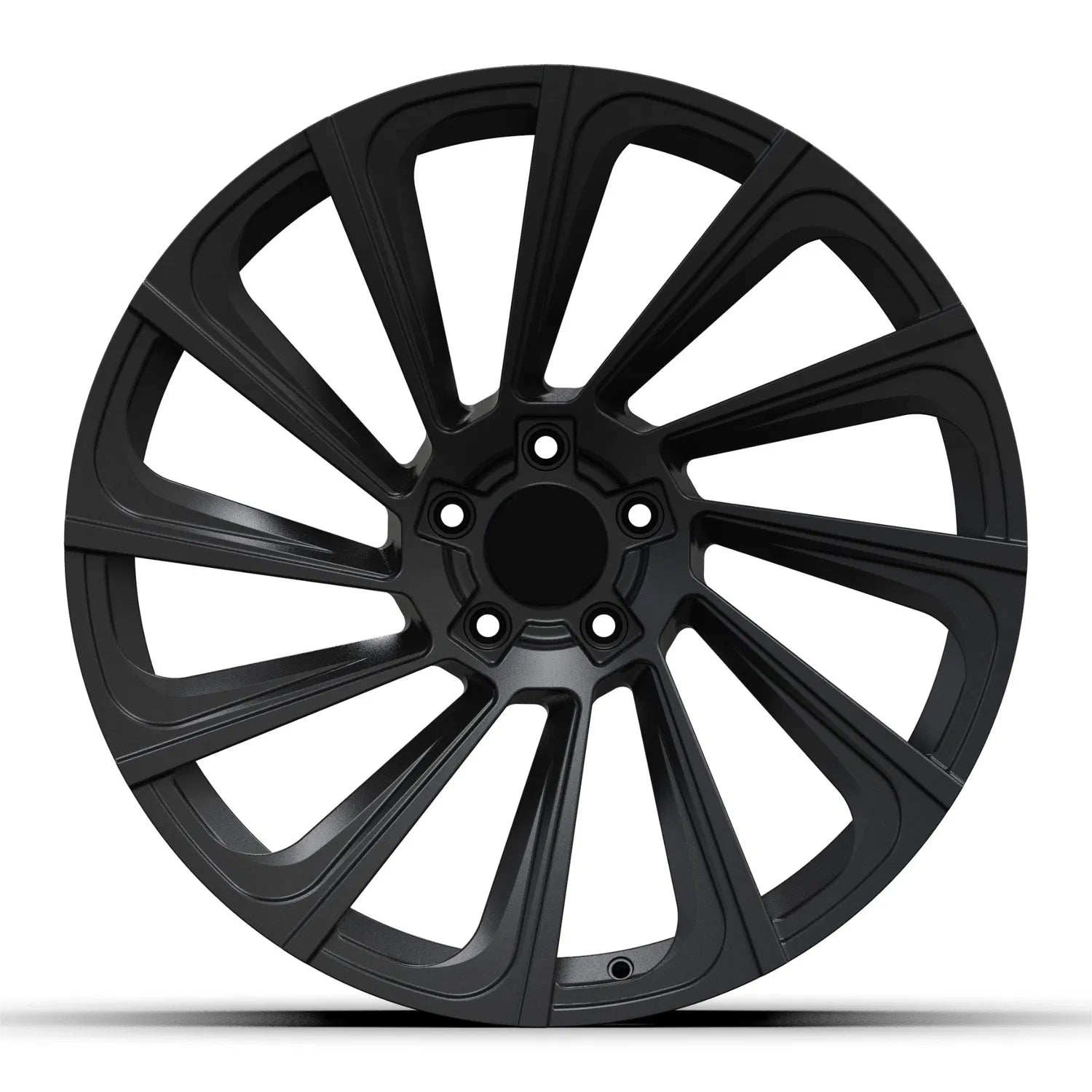 Kované disky Matte Black Full Painting 16”–24”