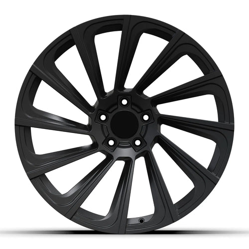 Kované disky Matte Black Full Painting 16”–24”