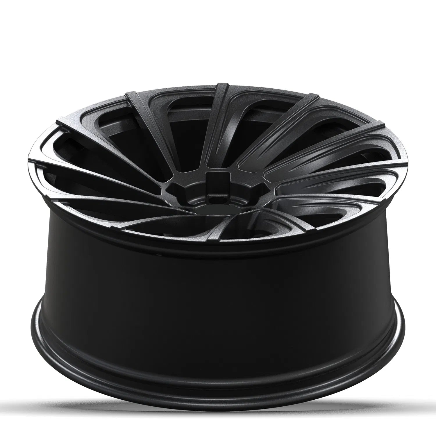 Kované disky Matte Black Full Painting 16”–24”