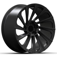 Kované disky Matte Black Full Painting 16”–24”