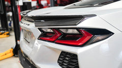 Carbon Fiber Spoiler Delete Panel Chevrolet Corvette C8 (2020+)