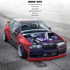 BMW E36 WideBody Kit