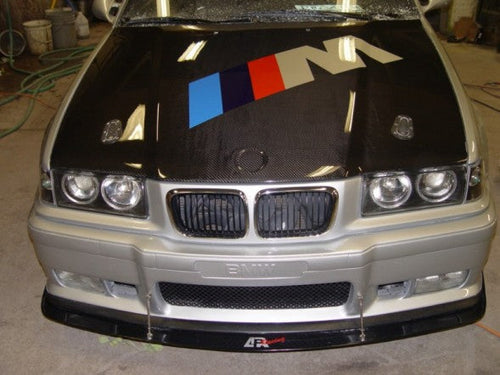 Karbonový predný splitter APR pre BMW E36 M3 – vrátane montážnych tyčí