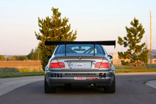 BMW E46 Coupe GTC-300 karbónové nastaviteľné krídlo 2001-2006