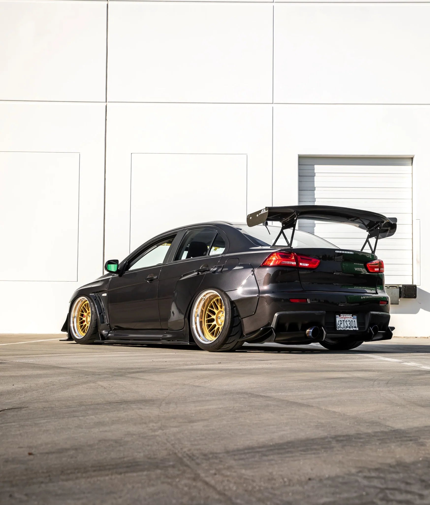 Mitsubishi Lancer EVO X Zadný difúzor