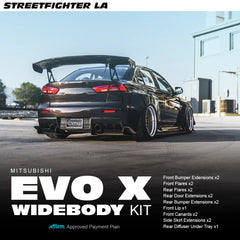 Mitsubishi Lancer EVO X Wide Body Kit