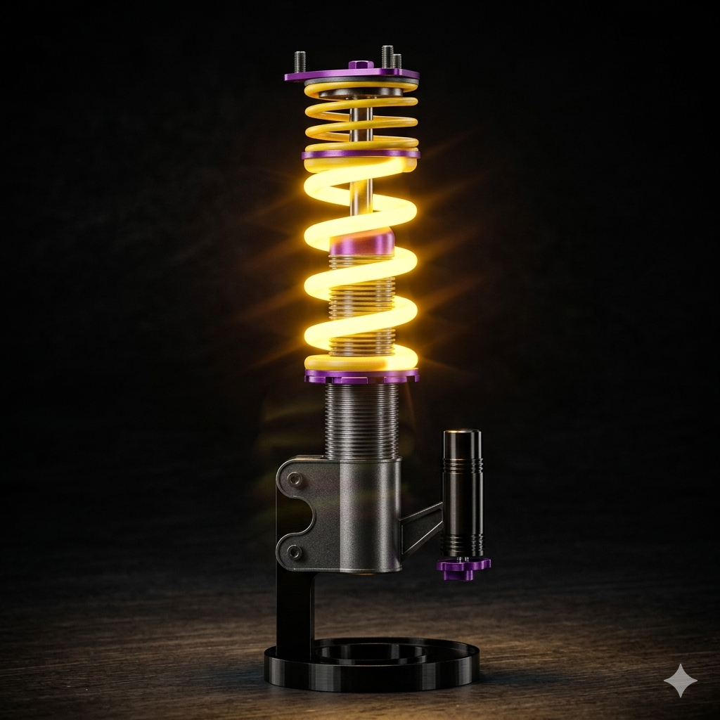 LED Coilover Lamp – Shock Absorber with LED Lighting - Lamp
