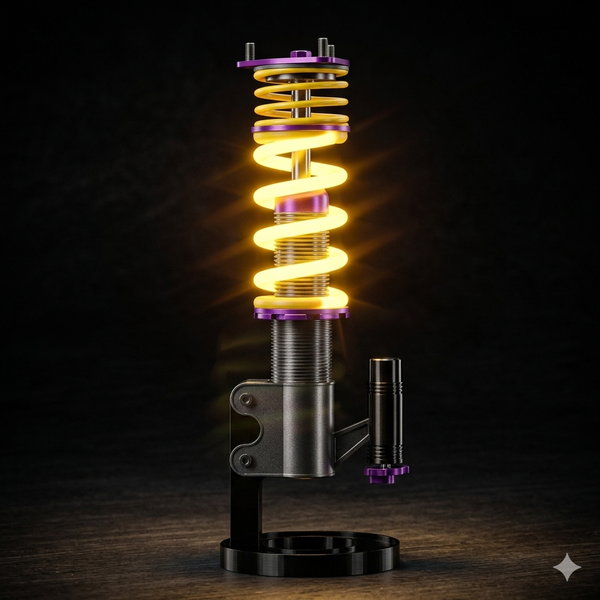 LED Coilover Lamp – Shock Absorber with LED Lighting - Lamp