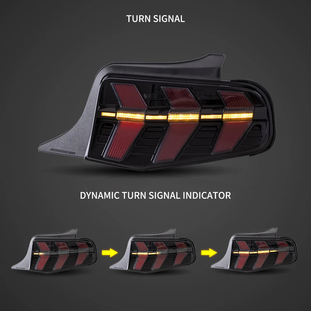 Zadné LED svetlá Ford Mustang (2011–2013) – sekvenčné