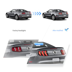 Sequential LED Tail Lights Ford Mustang (2011–2013)