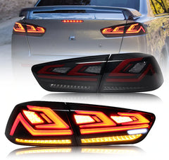 Tuning Rear LED Lights Mitsubishi Lancer / Evo X (2008–2017) Animation