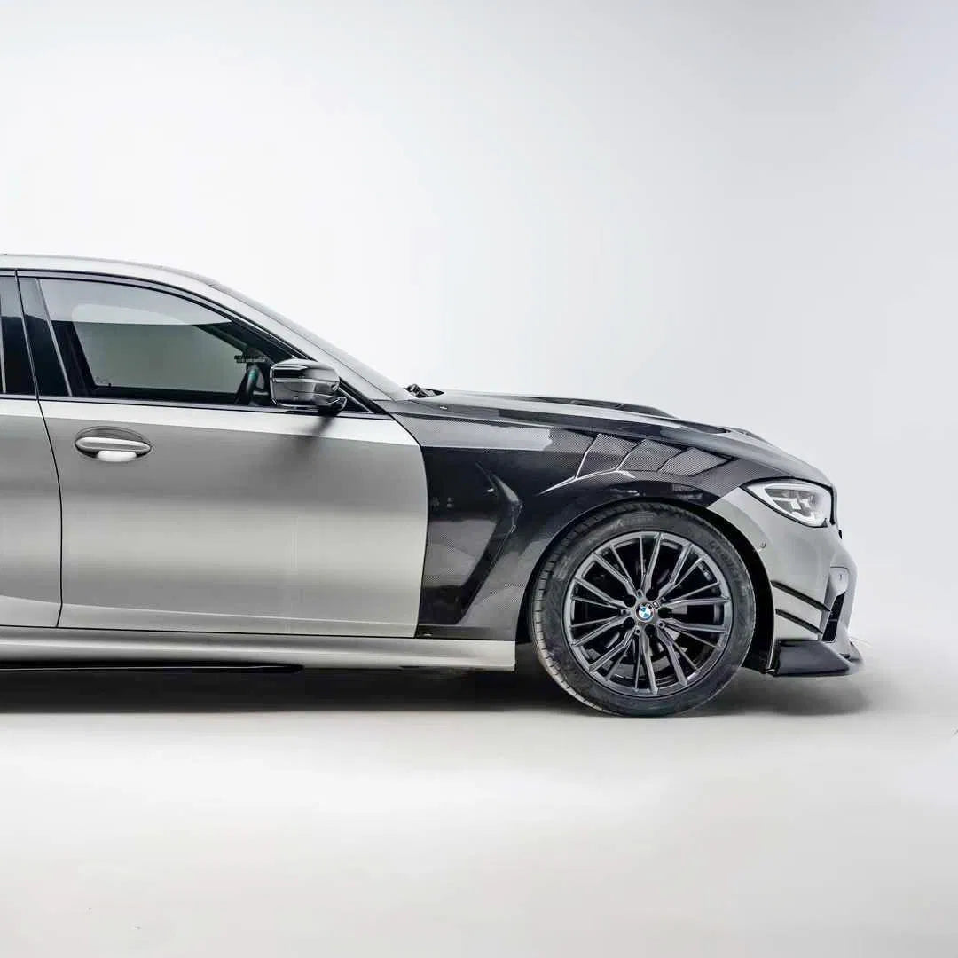 Karbónové blatníky s výduchmi pre BMW G20 G28 2019–2023