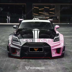 Celokarbónový rozširovací bodykit LB style  pre Nissan GT-R R35 (2008 - 2025)