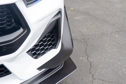 Karbonové canardy APR pre Ford Mustang (2024+) – predný nárazník