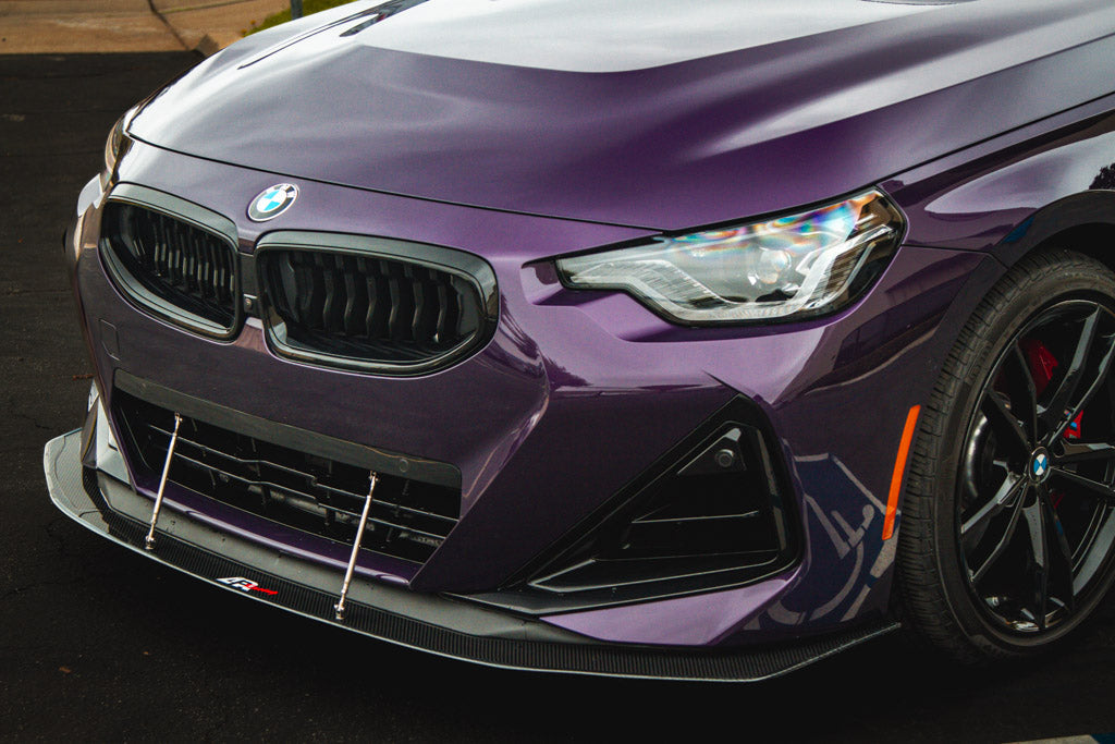 Karbonový predný splitter APR pre BMW M240i G42 – vrátane montážnych tyčí