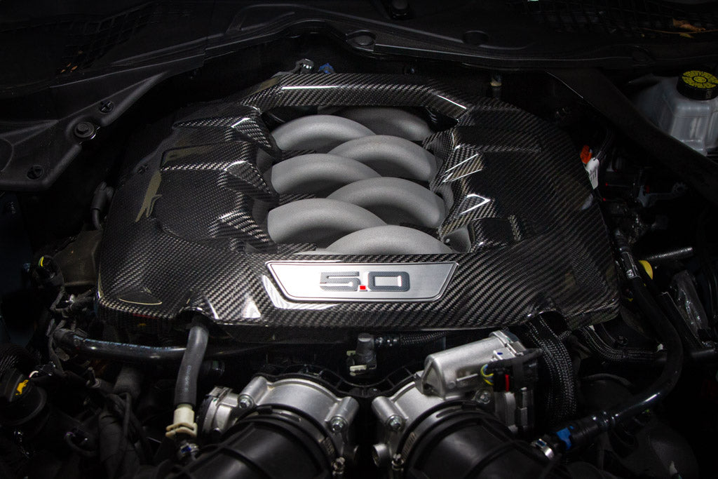 Karbónový kryt motora 5.0 Ford Mustang S650  2024+