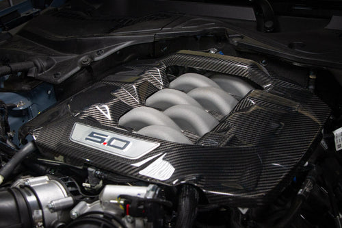 Karbónový kryt motora 5.0 Ford Mustang S650  2024+