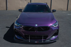 Carbon Fiber Front Splitter APR for BMW M240i G42 - including mounting rods