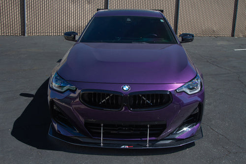 Karbonový predný splitter APR pre BMW M240i G42 – vrátane montážnych tyčí
