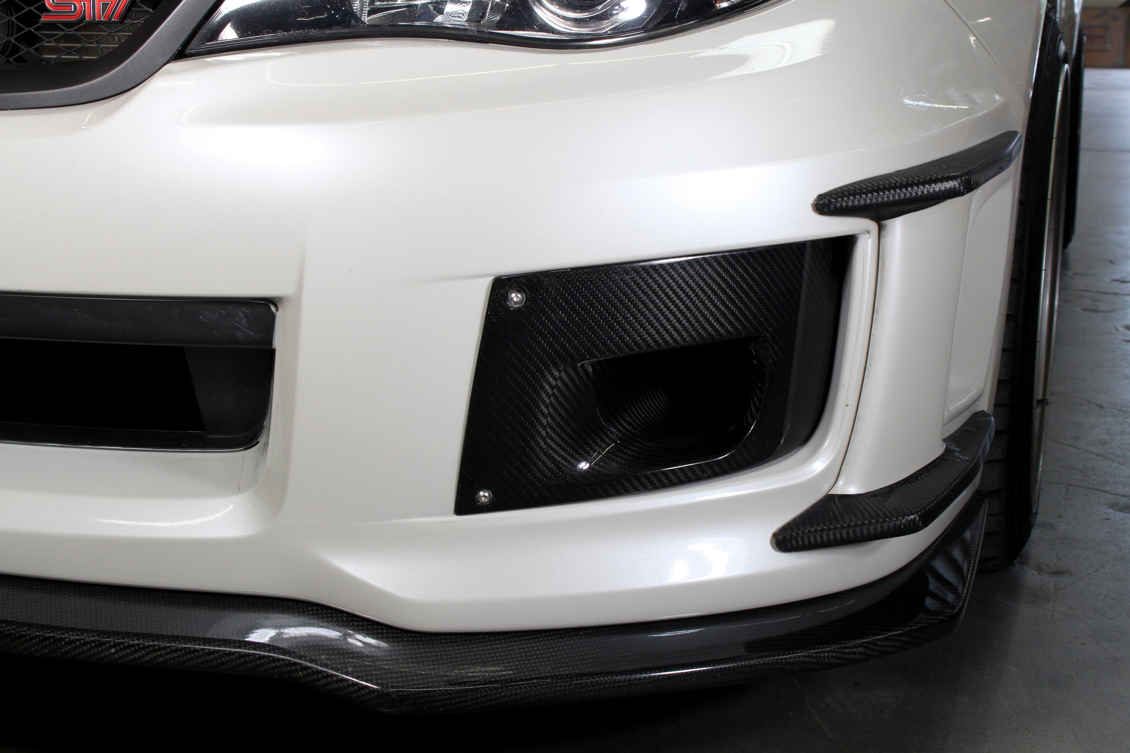 Karbónový Brake Rotor Cooling Kit Subaru WRX STI (2011–2014)