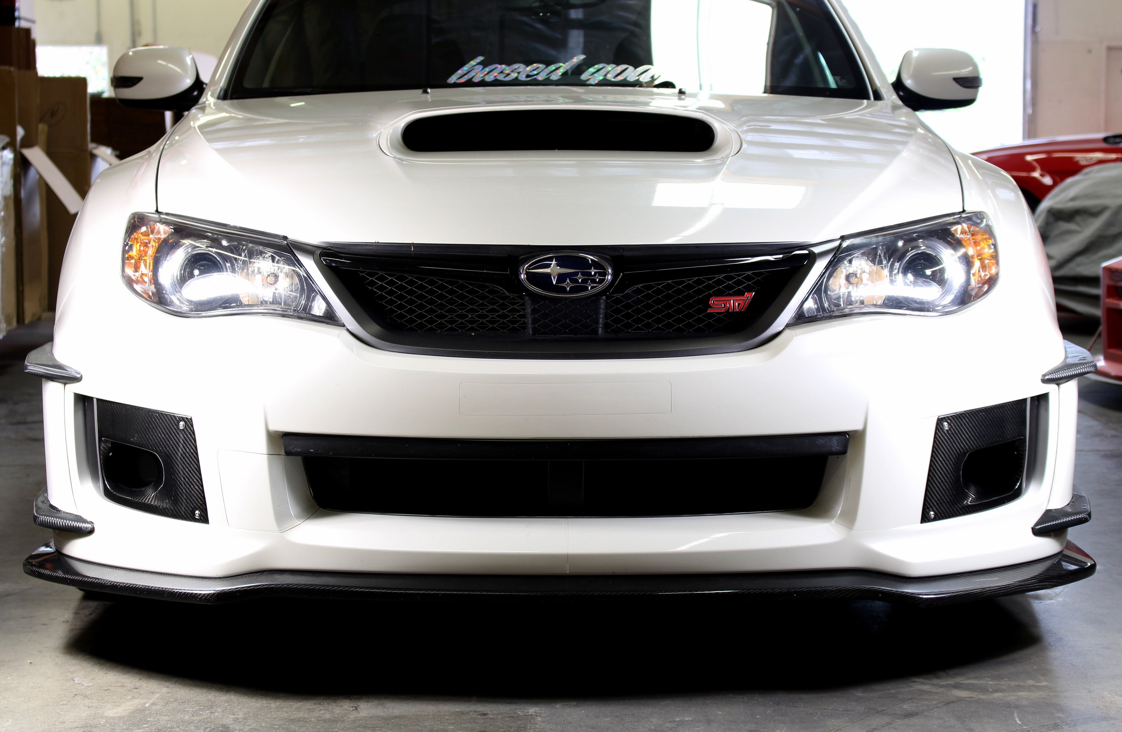 Karbónový Brake Rotor Cooling Kit Subaru WRX STI (2011–2014)