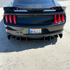 Zadný aerodynamický difúzor Stealth – Ford Mustang GT / EcoBoost Premium (2015 – 2017)