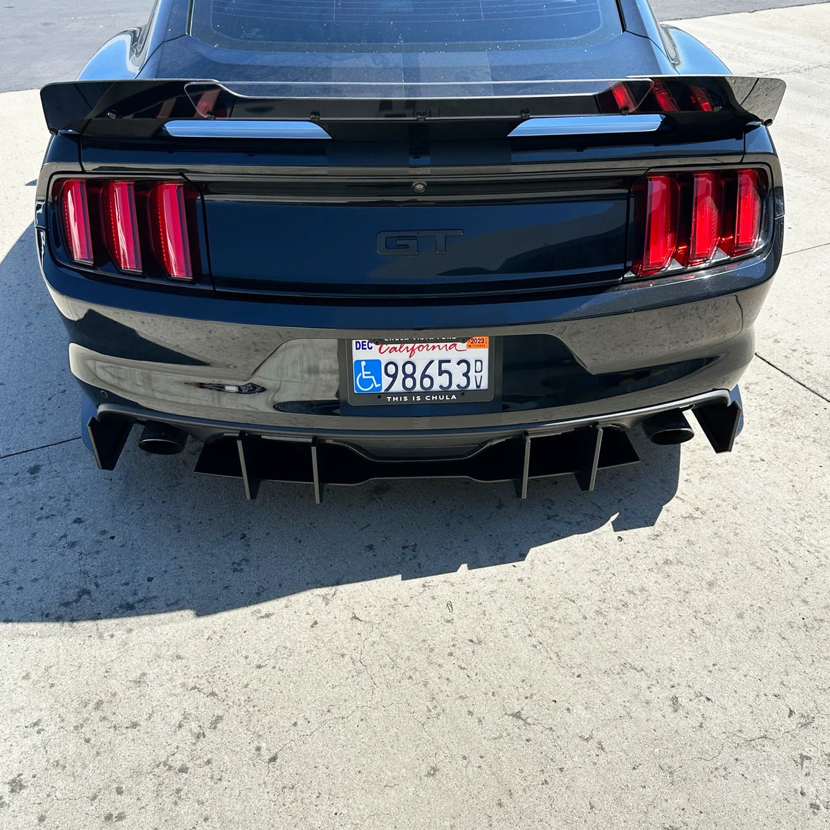 Zadný aerodynamický difúzor Stealth – Ford Mustang GT / EcoBoost Premium (2015 – 2017)