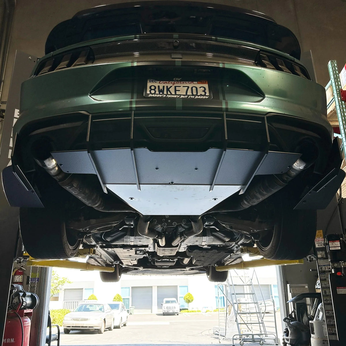 Zadný aerodynamický difúzor Stealth – Ford Mustang EcoBoost (2018 – 2023)