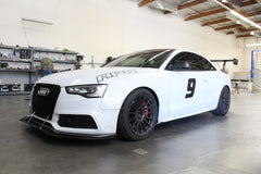 APR Carbon Fiber Front Wind Splitter for Audi S5 (Factory Bumper) - Including Support Rods