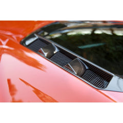 2020+ C8 Corvette Carbon Fiber Rear Trunk Vent Covers