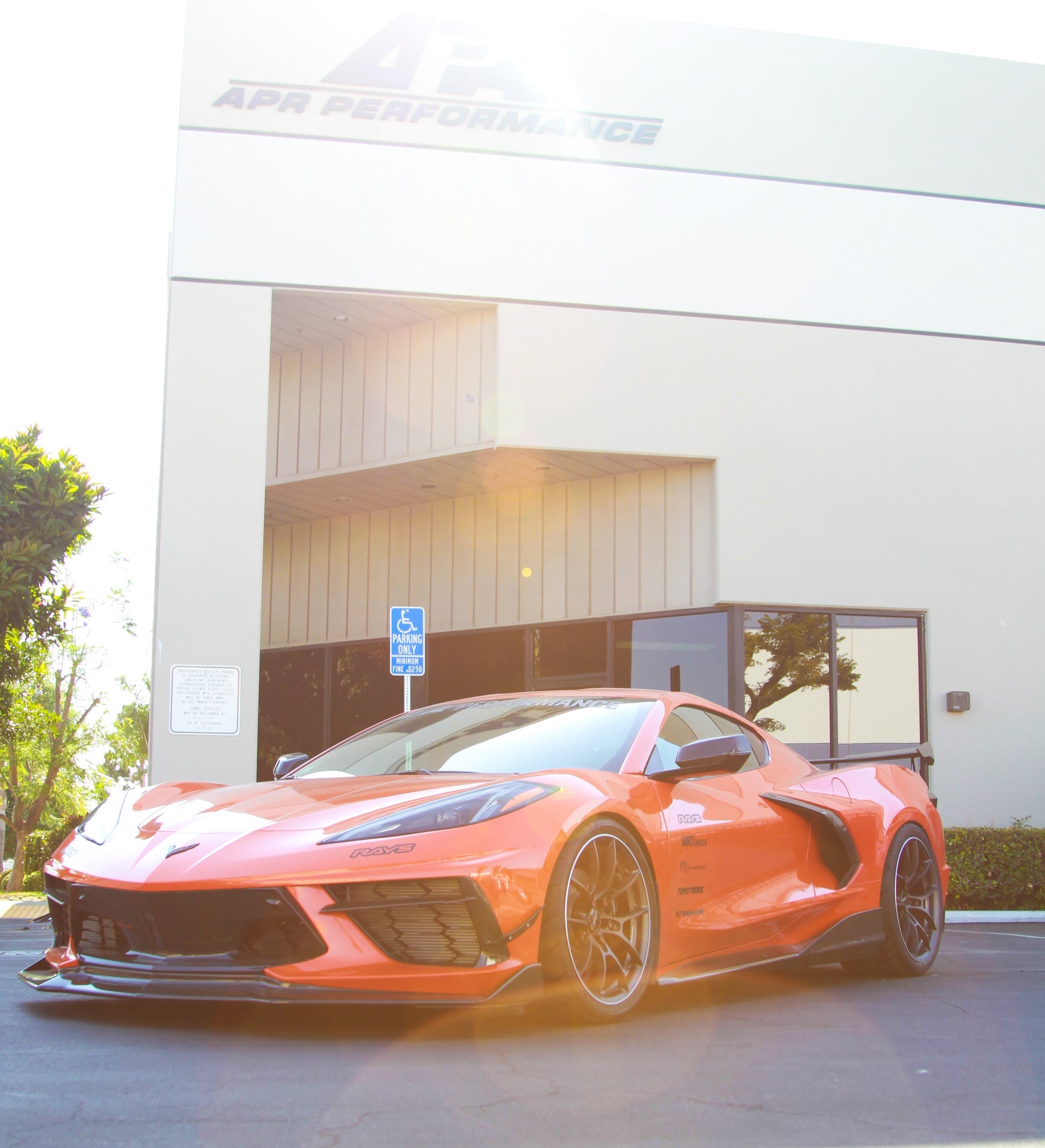 2020+ C8 Corvette Carbon Fiber Front Bumper Side Trim