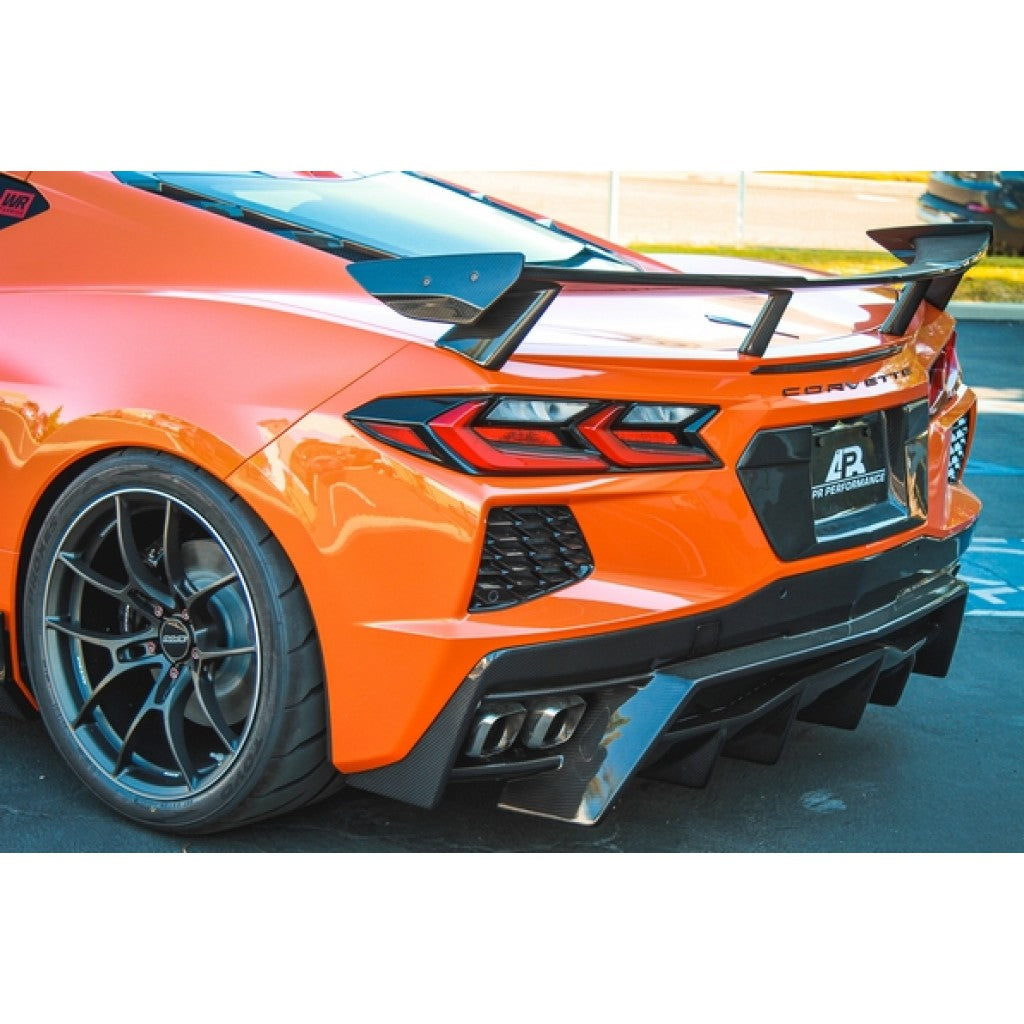 Karbónové vysoké krídlo Chevrolet Corvette C8 (Rear High Wing)