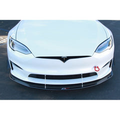 Karbonový predný splitter APR pre Tesla Model S Plaid – vrátane montážnych tyčí