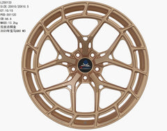 Kované disky Bronze Gold 20” 5x112