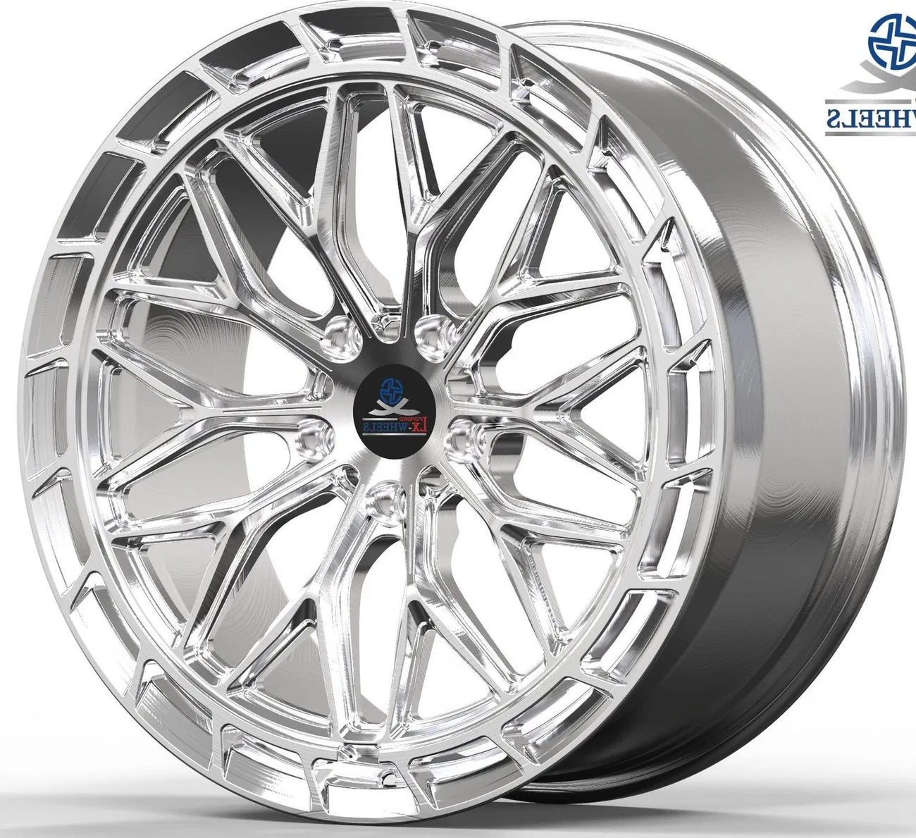 Kované disky LX Forged Brush Silver 21” 5x130 Porsche Cayenne