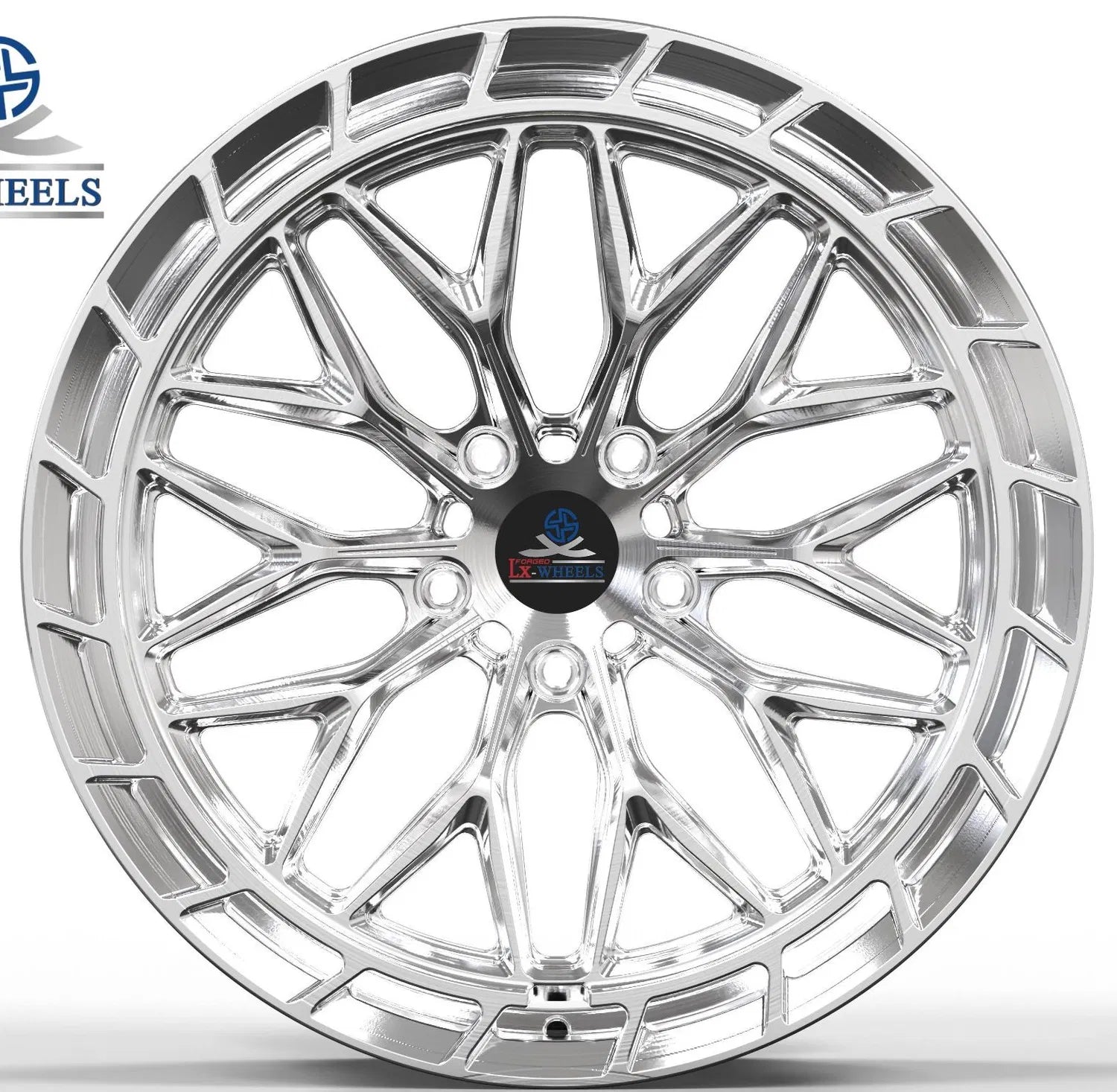 Kované disky LX Forged Brush Silver 21” 5x130 Porsche Cayenne